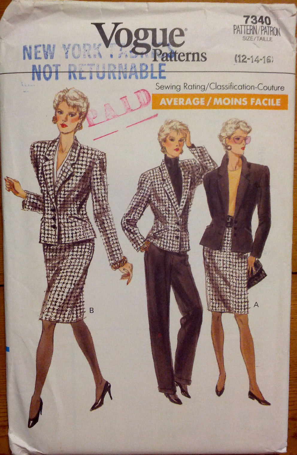 Vogue 7340